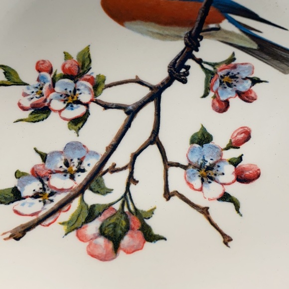 1975 Avon Special Edition American Songbird Bluebird Plate IOB - Picture 3 of 10